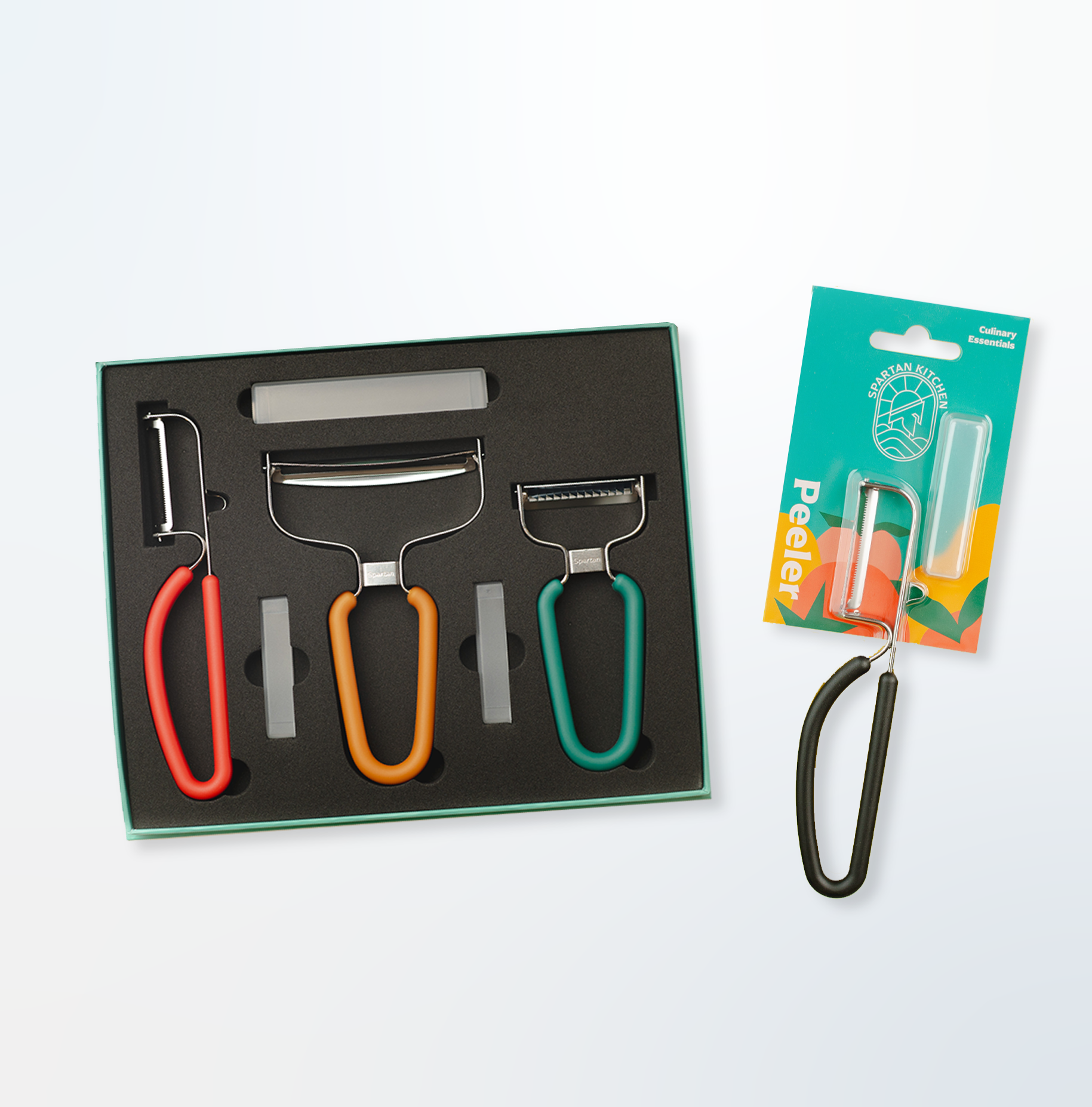 Plus One Bundle - Peeler – Spartan Kitchen Products Plus One Bundle - Peeler – Spartan Kitchen Products